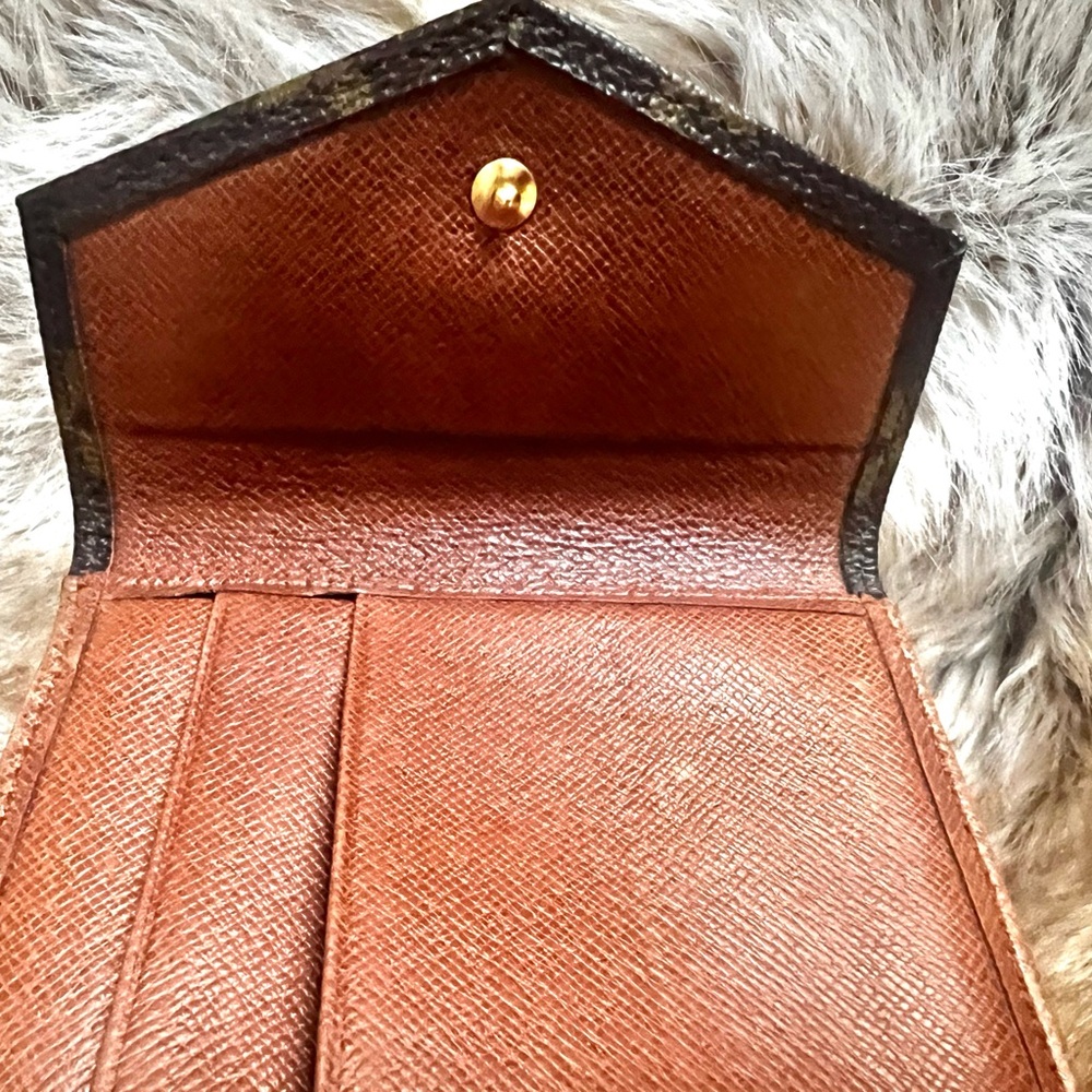 Louis Vuitton Brown Monogram Compact Wallet - Picture 10 of 14